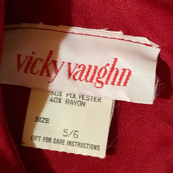 Vintage 70’s Vicky Vaughn Dress - Picture 10 of 12